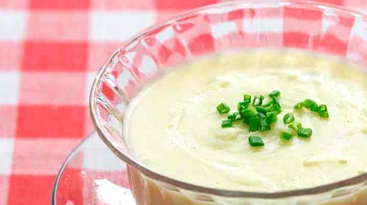 salsa de puerros casera