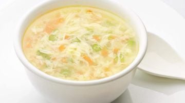 Sopa de huevo deliciosa