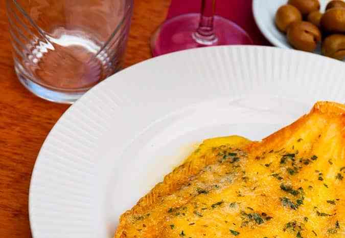 pescado en salsa menier