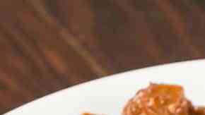 plato con mollejas de pollo