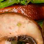 salteado de brócoli con champiñones