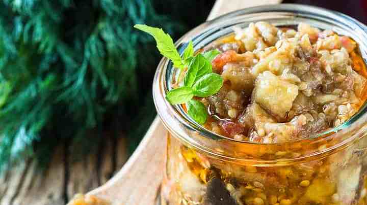 Antipasto de berenjenas