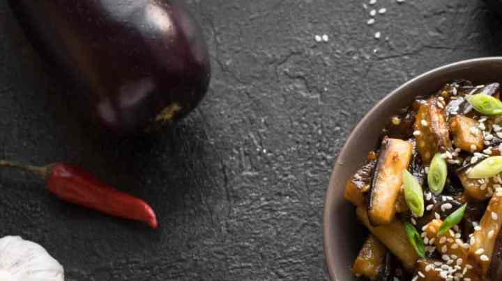 Berenjenas al ajillo