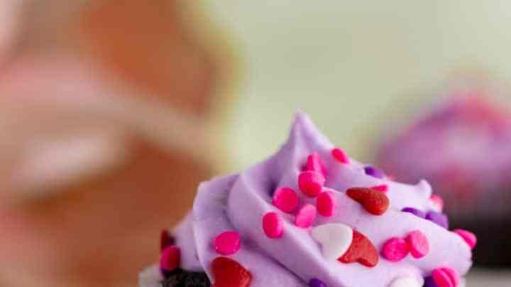 Cupcakes para San Valentín