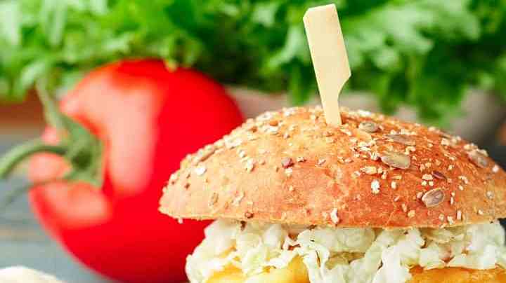 Hamburguesa de merluza