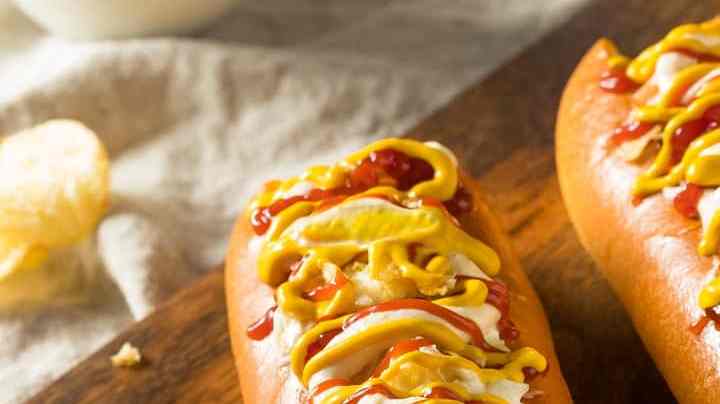 Pan de perro caliente