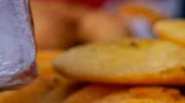 Arepa de huevo colombiana