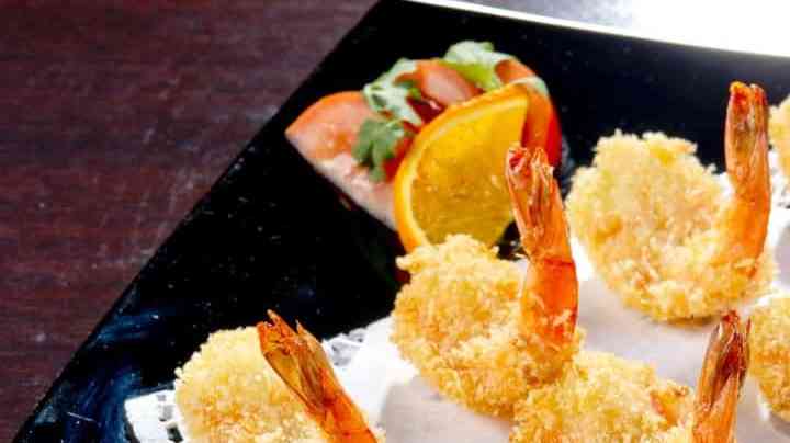 Camarones tempura