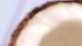 Helado de coco casero