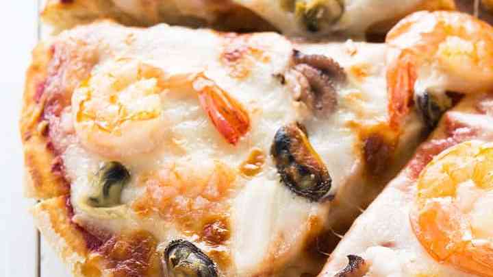 Pizza frutti di mare