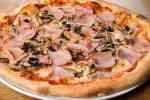 Pizza prosciutto e funghi