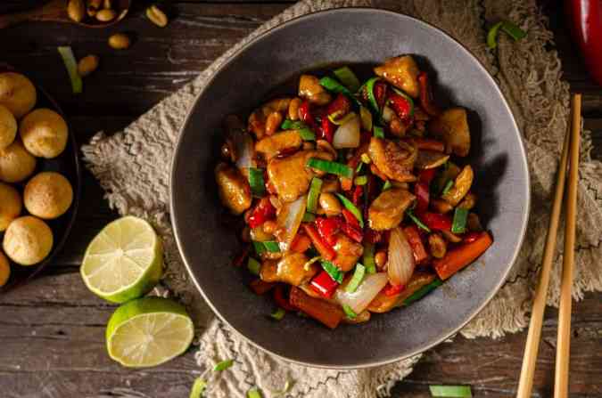Pollo kung pao