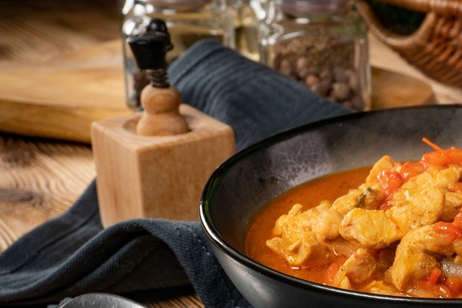 Fricasé de pollo cubano