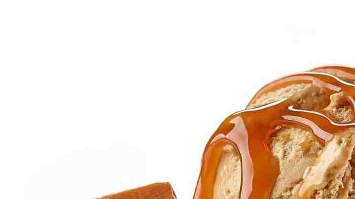 Helado de dulce de leche