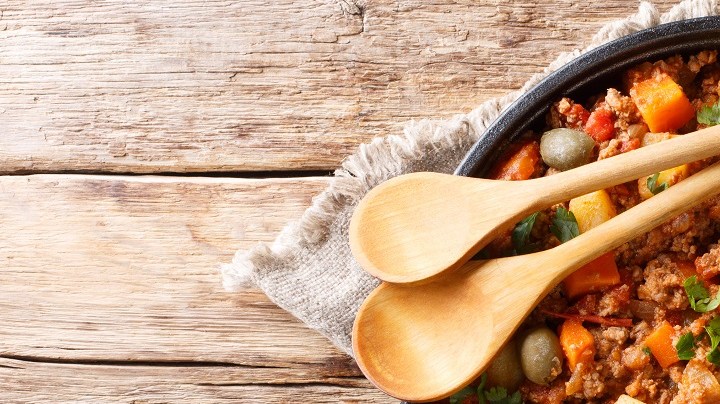 Picadillo de carne cubano