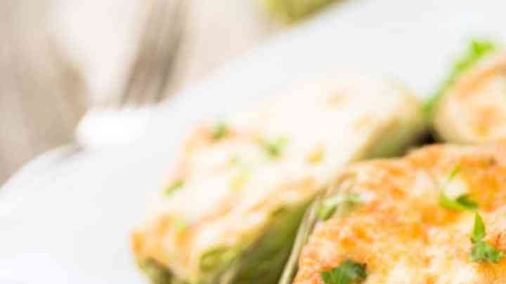 Alcachofas gratinadas