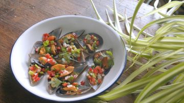 mejillones a la vinagreta