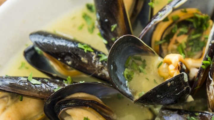 Mejillones al vino