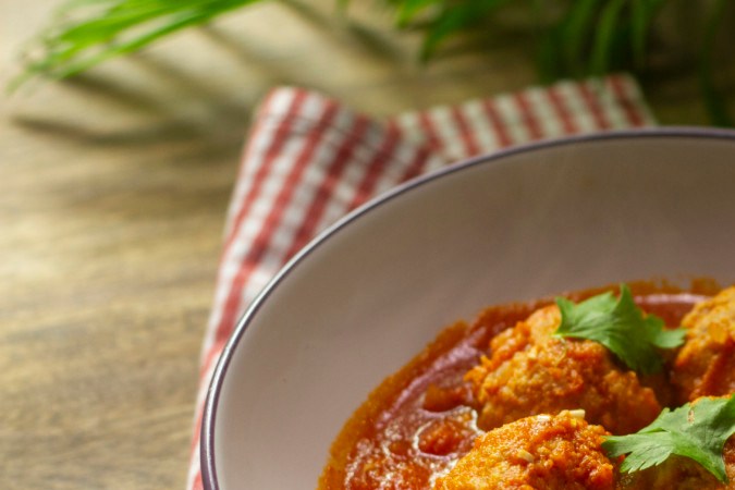 Albóndigas con chipotle