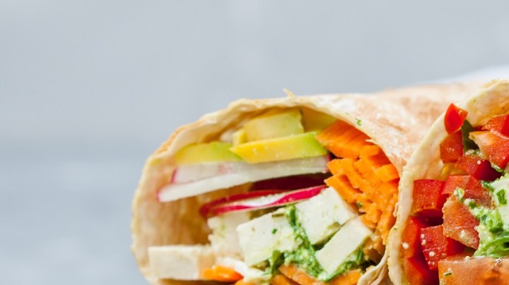 Burritos veganos