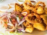 Jalea de mariscos peruana