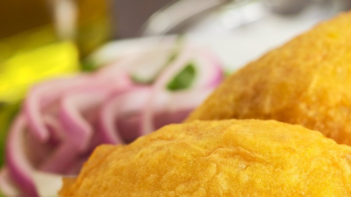 Papa rellena peruana