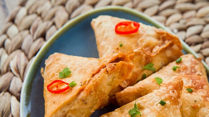 Samosas de lentejas