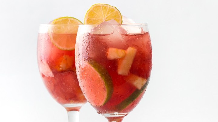 Sangría con cerveza