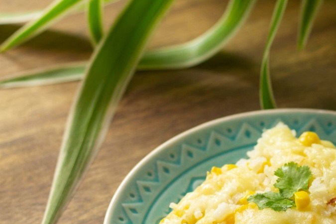 arroz con queso y elote