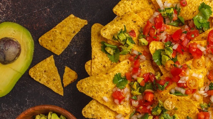 Nachos veganos