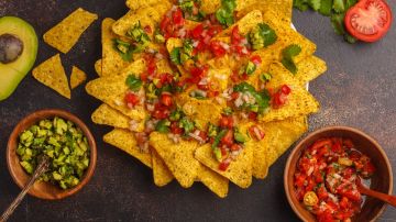 Nachos veganos