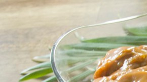 Bolitas de churro con cajeta