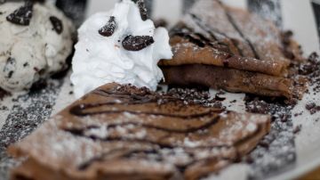 Crepes de chocolate