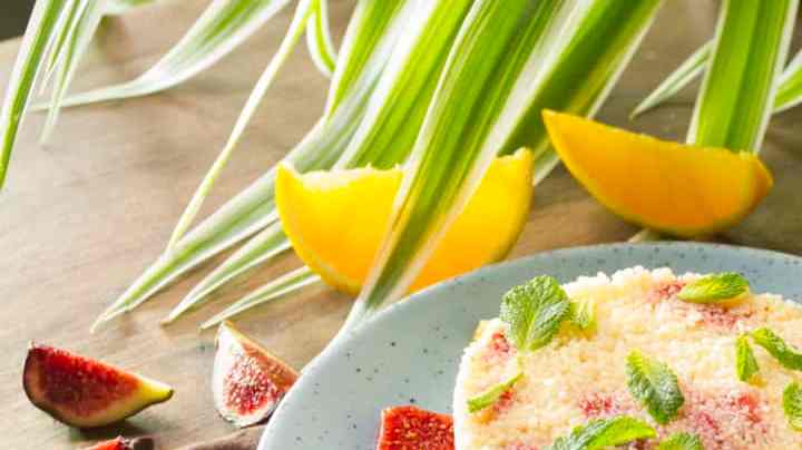 Cuscús con higo y naranja