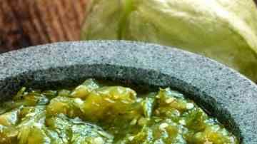 Salsa de tomatillos