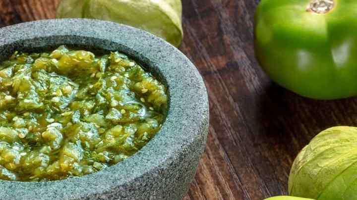 Salsa de tomatillos
