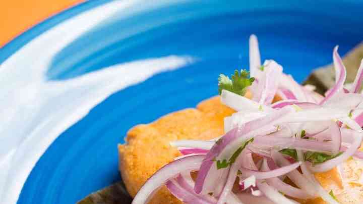 Tamal peruano de pollo