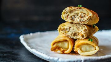 Crepes de pollo