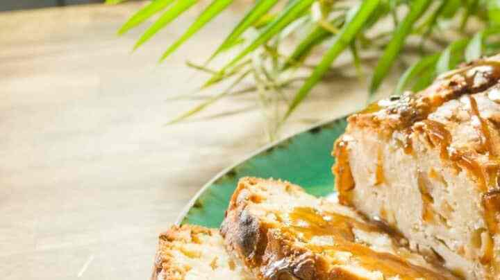 panqué de manzana y nuez