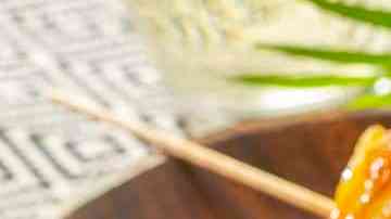 Brochetas de cerdo con piña