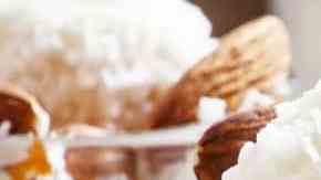 Helado de almendras casero