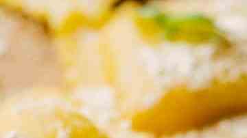 Ravioles rellenos de ricotta y nueces