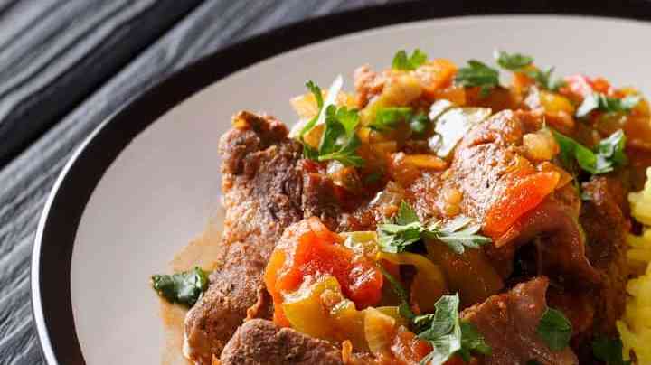 Seco de carne ecuatoriano