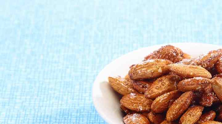 Almendras garrapiñadas