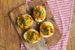 papas rellenas con verduras al estilo marroquí