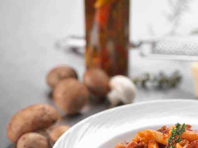 penne alla boscaiola