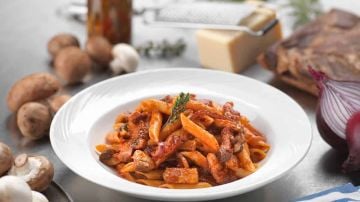 penne alla boscaiola