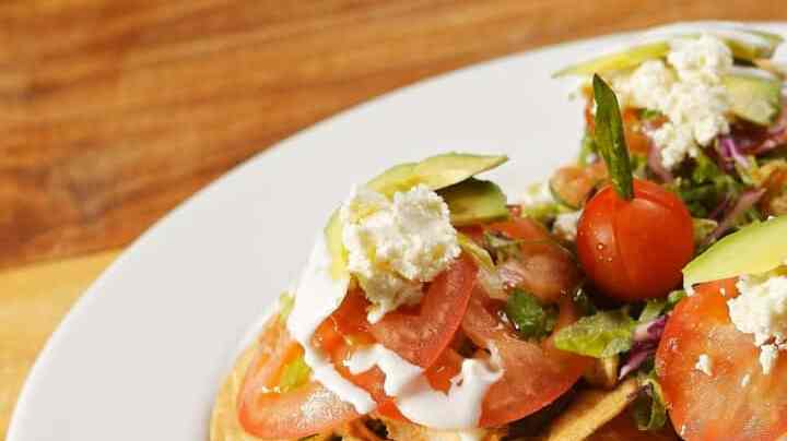 tostadas mexicanas veganas