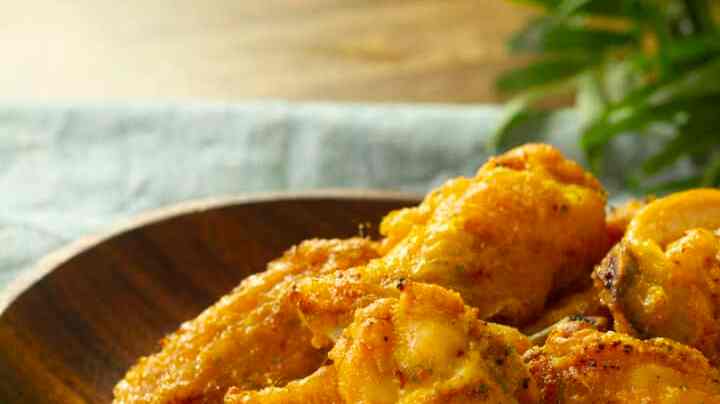 Alitas de pollo al limón