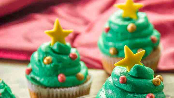 Cupcakes navideños